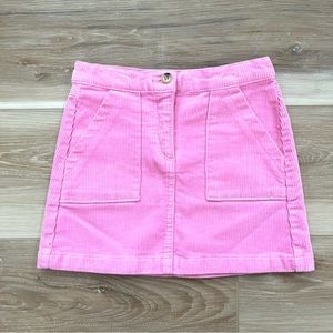H&M Pink Cord Skirt